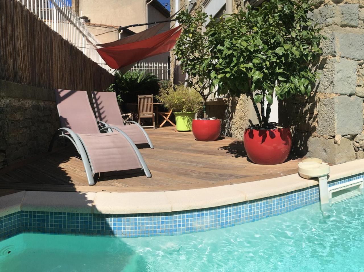 La Cigaline Bed & Breakfast Laure-Minervois ภายนอก รูปภาพ