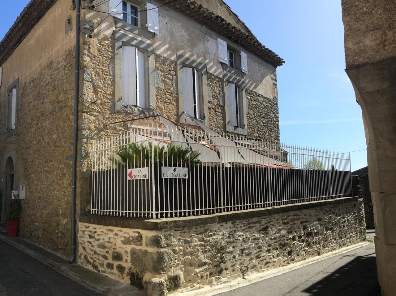 La Cigaline Bed & Breakfast Laure-Minervois ภายนอก รูปภาพ